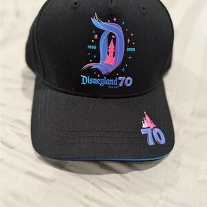 Disney Black and Purple 70th Anniversary Hat